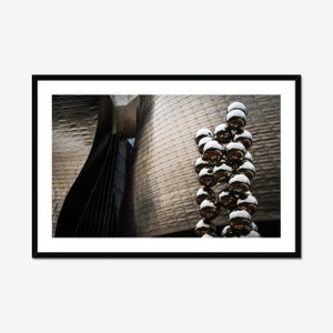 Guggenheim Bilbao Museum Art Print, Bilbao Spain Wall Art, Abstract Fine Art Print, Art Lover Photo Gift, Home Office Decor