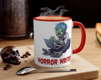 Horror Writer Zombie Mug - Horror Coffee Mug, 11oz