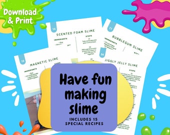 Ebook de recettes SlimeTastic
