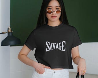Salvaje: SVG PNG, diseño de camiseta con tipografía audaz e implacable, estilo retro salvaje, estilo clásico, unisex