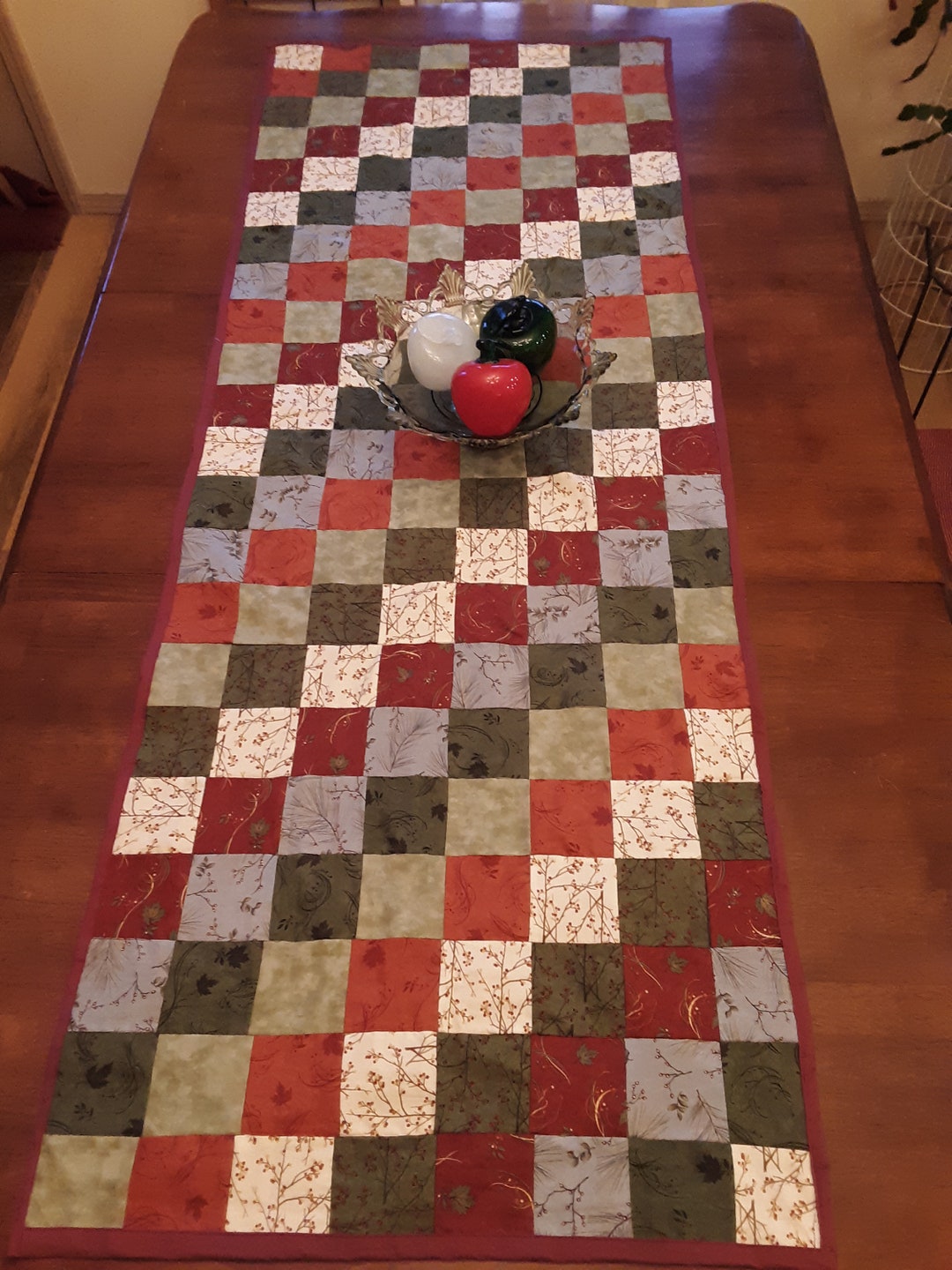 Warn Table Table Runner, Warn Colors and Can Put at End of a Bed for Added Color ...