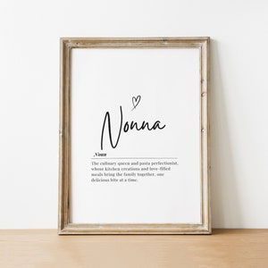 Nonna Quote Digitale Print, Italiaanse oma keuken decor, hartverwarmende pasta perfectionistische kunst aan de muur, familie liefde afdrukbaar cadeau