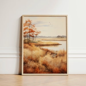 Cape Cod Massachusetts Wall Art Fall Wall Decor Digital Download Printable Wall Art Digital Prints Minimalist Wall Art Modern Wall Art