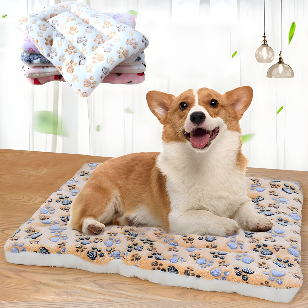 Soft Cat Bed Mats Warm Dog Bed Soft Fleece Pet Blanket Puppy Sleep Mat