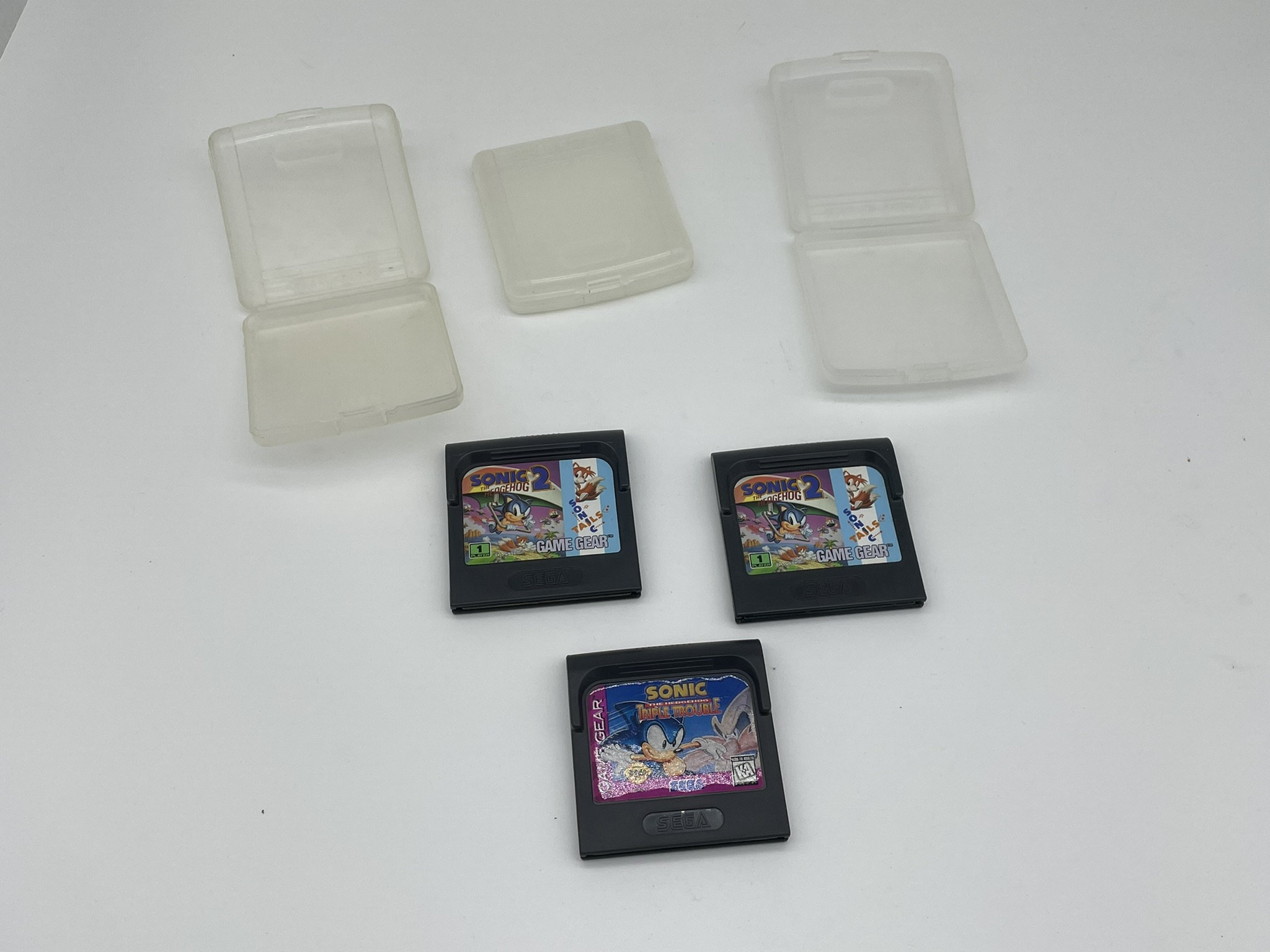 Sonic Games on SEGA Game Gear 