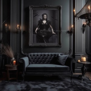 Frame Mockup ,Dark Renaissance, Morbid Mockups, High Quality, Wall Frame Mockup, Poster Mockup, Interior Mockup, X 60 PNG Images