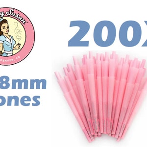 Blazy-Susan Pink Pre-Rolled Cones 25 / 50 / 100 / 200 / 300 Ct 98mm Repackaged 200 Cone