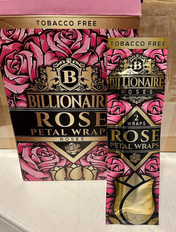 rose petal tobacco Joint Papers Zig Zag Rose Petal Pre-Rolled