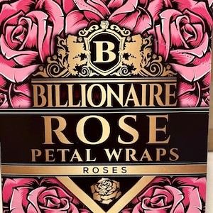 Billionaire Rose Petal Wrap 10 pack - 25 pack Bundle | 2 Wraps Per Pack