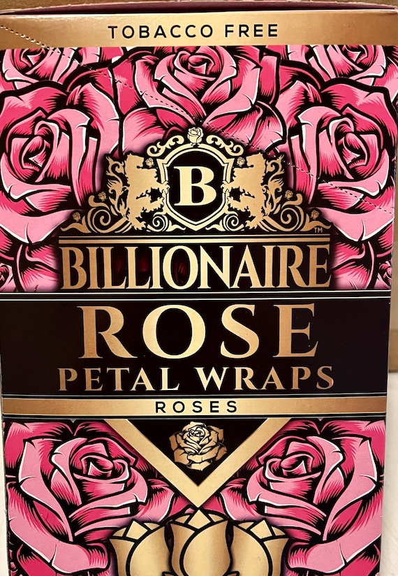 Billionaire Rose Petal Wrap 10 Pack 25 Pack Bundle 2 Wraps per