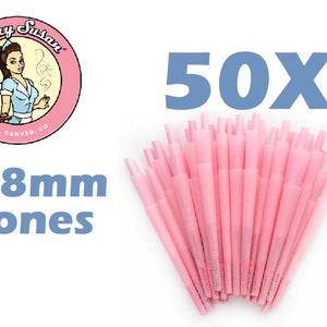 Blazy-Susan Pink Pre-Rolled Cones 25 / 50 / 100 / 200 / 300 Ct 98mm Repackaged image 5