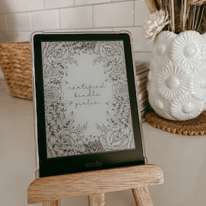 FULL SCREEN, no borders Kindle Lock Screen *EPUB file- Certified Kindle Girlie