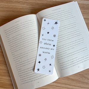 You Drew Stars Bookmark - Handmade Bookmarks, Available as Set or Individual, Bookworm Gift, Gifts for Readers, Booktok, Swiftie