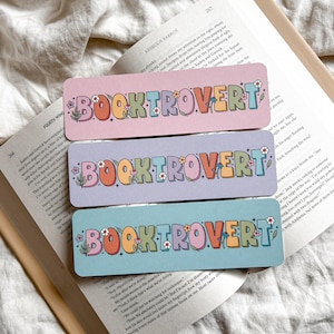 Booktrovert Bookmark - Handmade Bookmarks, Bookworm Gift, Gifts for Readers, Booktok, Bookish