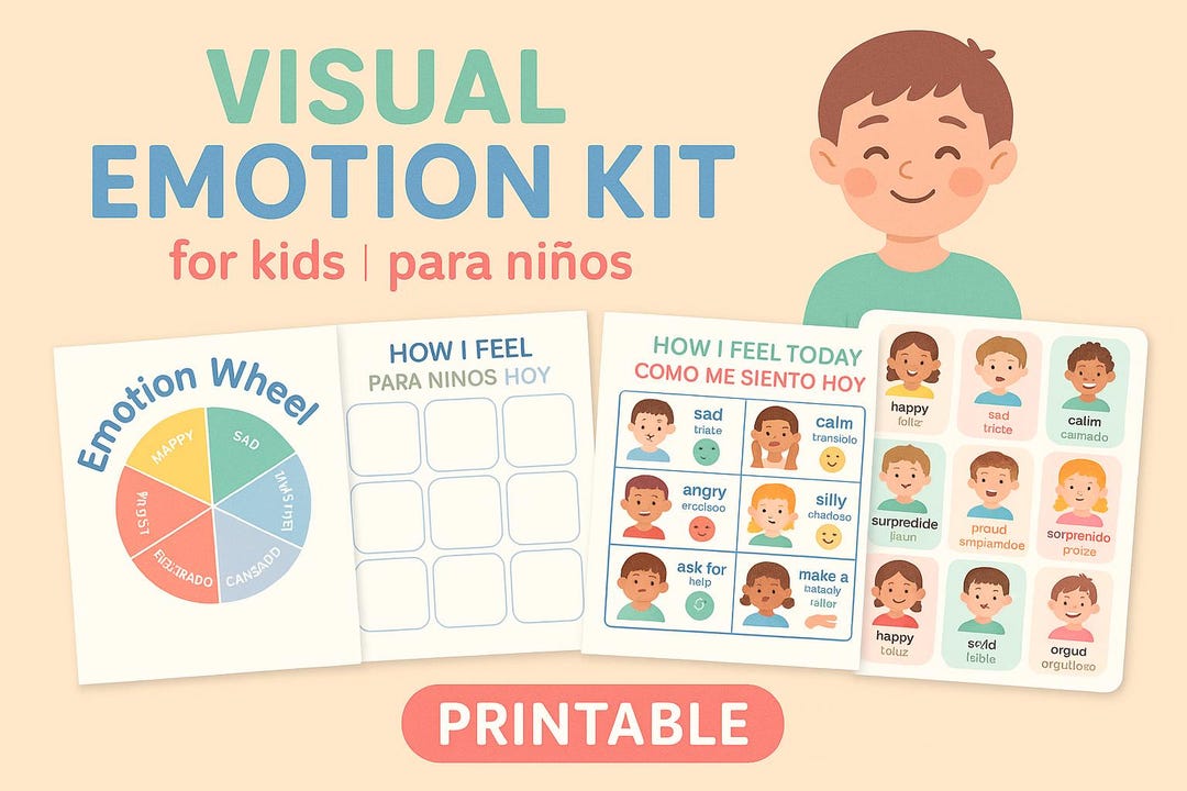 Emotion Regulation Kit Printable Emotion Regulation Kit for Kids | Póster Emocional, Tarjetas ...