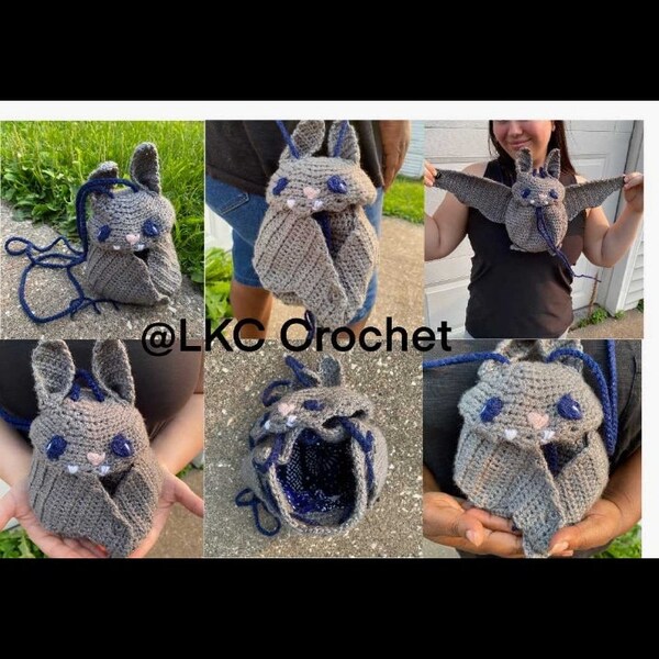 Crochet Bat Etsy