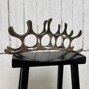 Vintage Wine Rack Metal Wine Bottle Holder