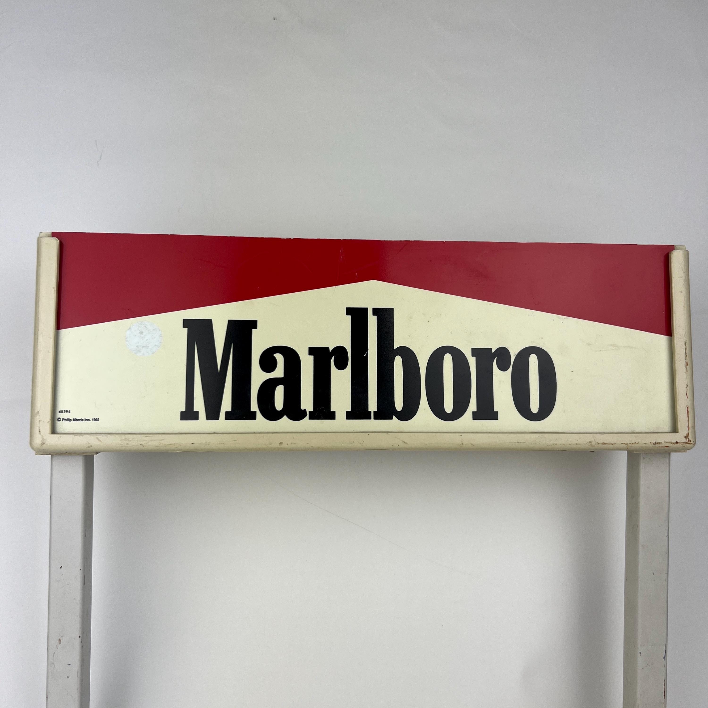 Vintage Marlboro Ciggarettes Display Sign - Etsy