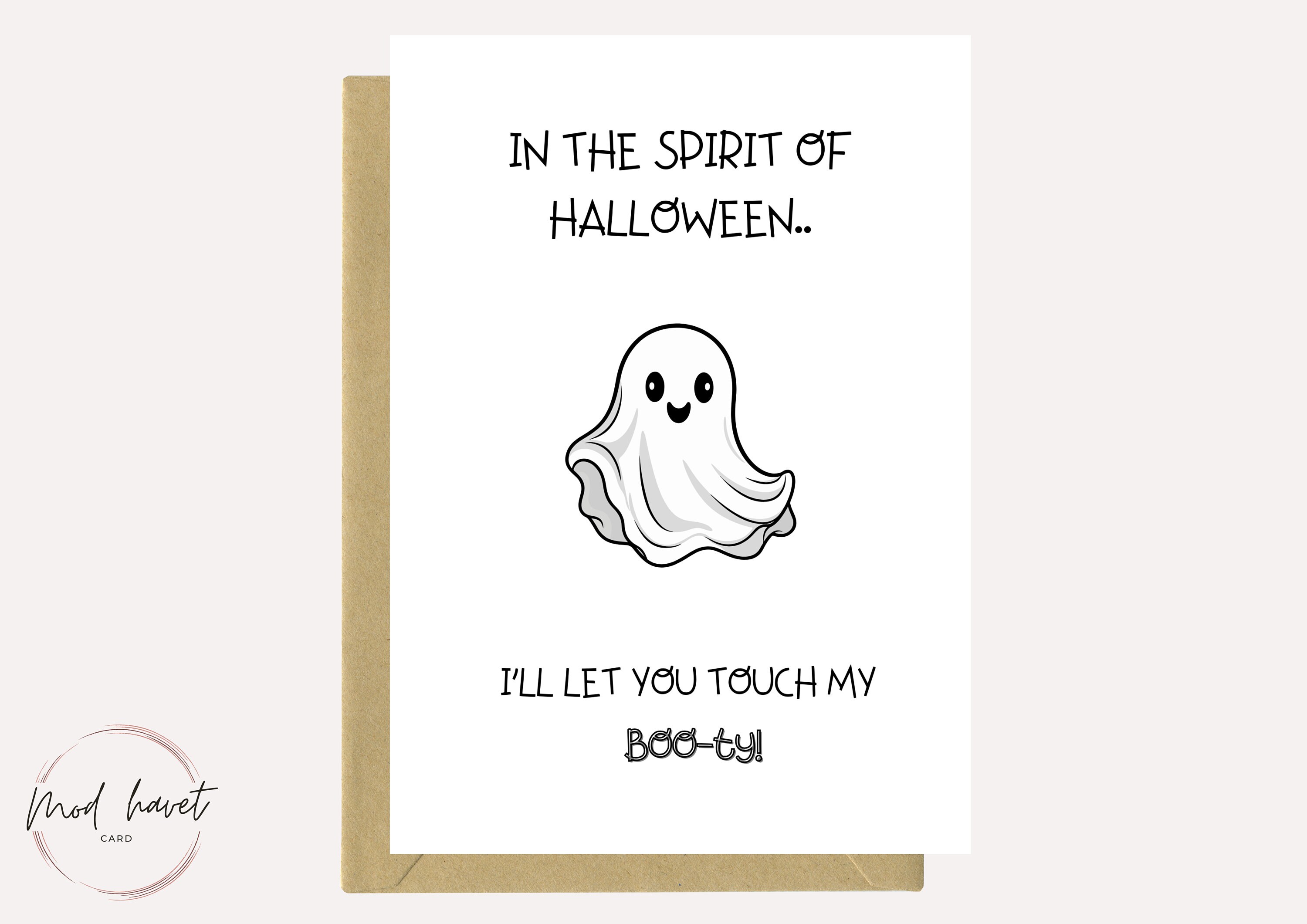 Funny Halloween Card / Cute Halloween Card / Halloween Cards ...