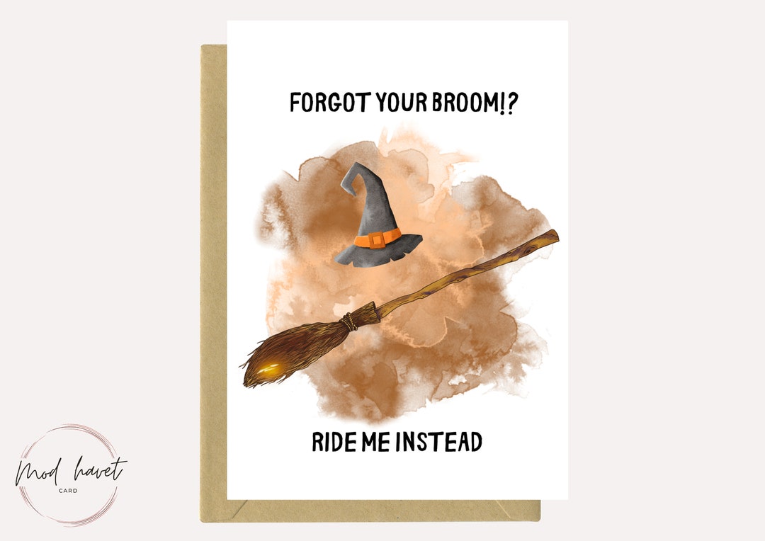 Dirty Halloween Card / Inappropriate Card / Halloween Card / - Etsy