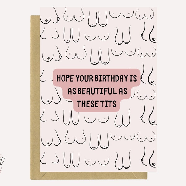 Inappropriate Birthday Cards / Snarky Birthday Card / Funny Birthday Card for Best Friend / Adult Birthday Cards / Birthday cards