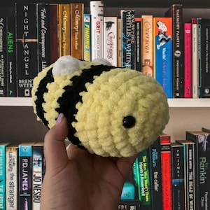 Crochet Bee | Bee Toy | Bee Amigurumi | Stuffed Bee | Stuffed Animal | Amigurumi | Crochet Plushie