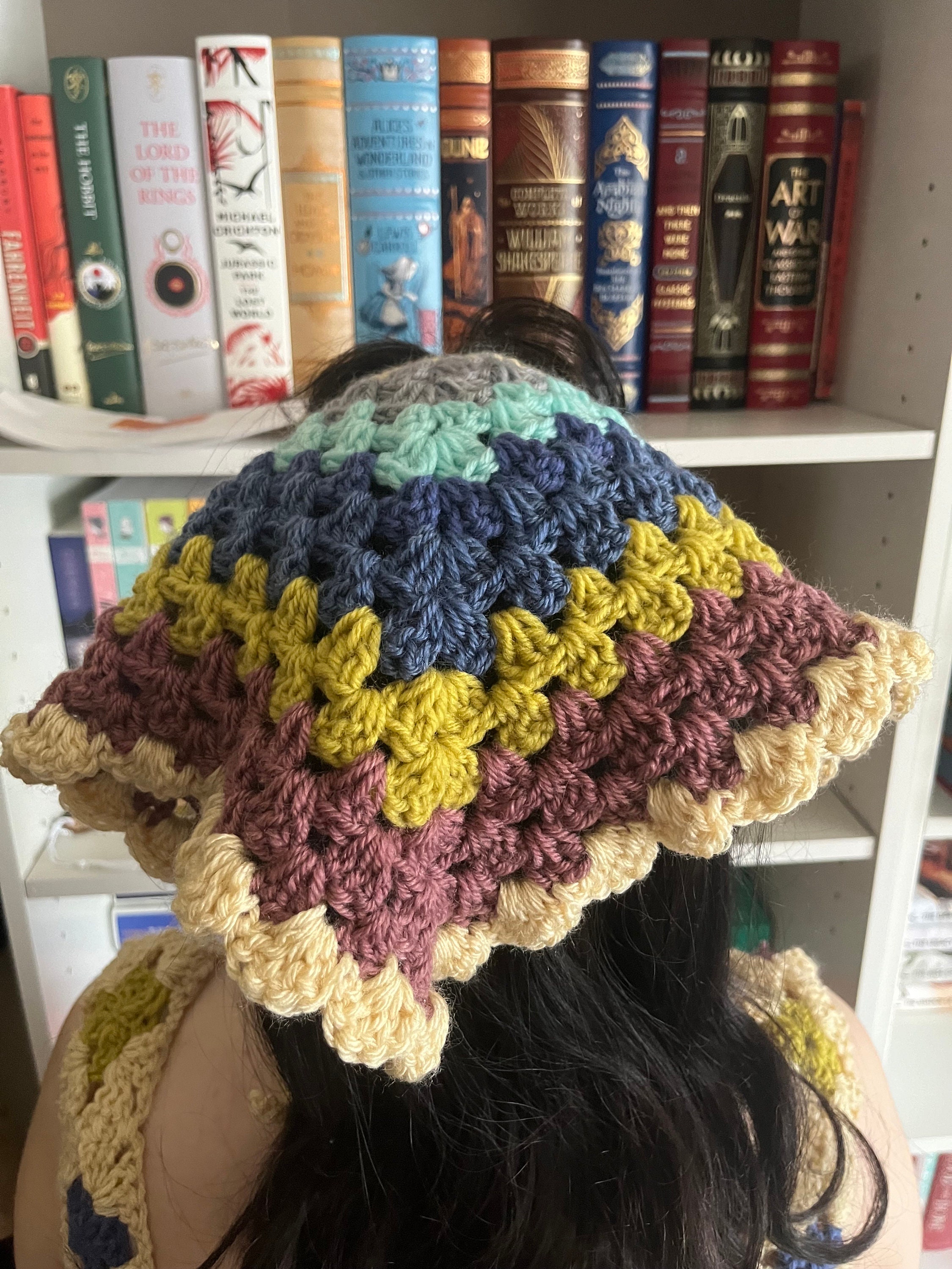 Custom Crochet Bandana | Bandana | Retro Bandana | Retro 