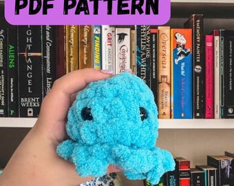 CROCHET PATTERN: Crochet Octopus | Downloadable Beginner Crochet Pattern | Beginner Amigurumi Pattern