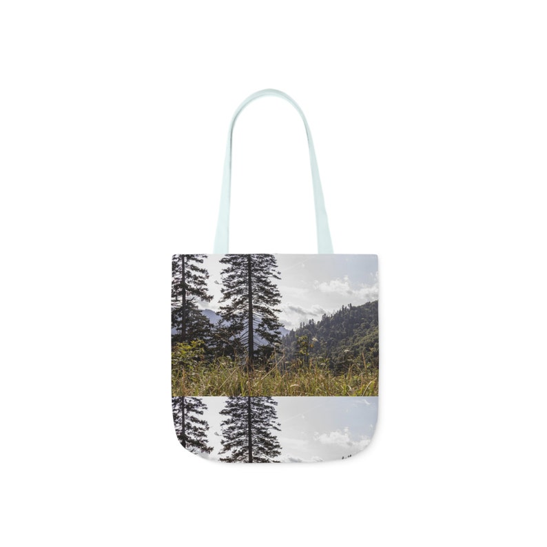 Polyester Canvas Tote Bag AOP Etsy