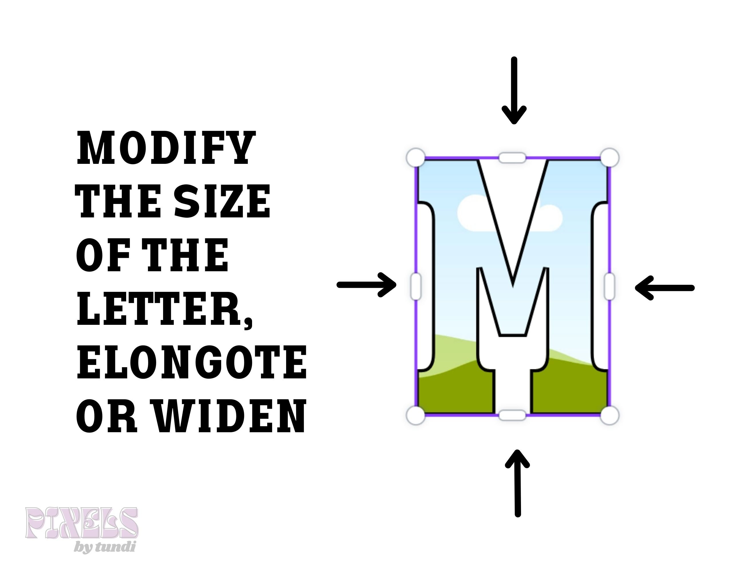 Canva Frame Alphabet UPPERCASE, Lowercase and Numbers, Editable Canva ...