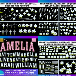 Canva Frames MEGA Bundle 13,500 plus: Alphabet Letters, Design Elements, Editable Template, Drag Drop, (Digital Download, lifetime updates) image 9