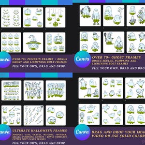 Canva Frames MEGA Bundle 13,500 plus: Alphabet Letters, Design Elements, Editable Template, Drag Drop, (Digital Download, lifetime updates) image 14