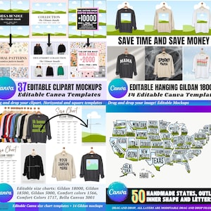 Canva Frames MEGA Bundle 13,500 plus: Alphabet Letters, Design Elements, Editable Template, Drag Drop, (Digital Download, lifetime updates) image 16
