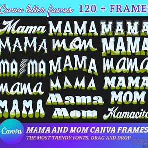 Canva Frames MEGA Bundle 13,500 plus: Alphabet Letters, Design Elements, Editable Template, Drag Drop, (Digital Download, lifetime updates) image 7