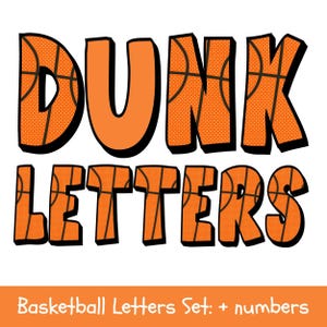 Sports Letters - Basketball Alphabet PNG Bundle, Sublimation Hand Drawn Alphabet Set PNG, Sports PNG letters, Basketball font png