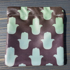 Squeeze Top Bag, Hamsa Hand