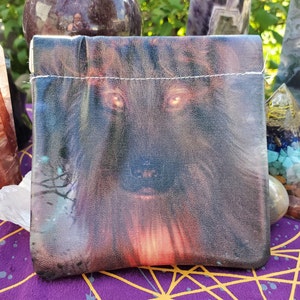 Squeeze Top Bag, Wolf D