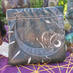 Squeeze Top Bag, Wolf C