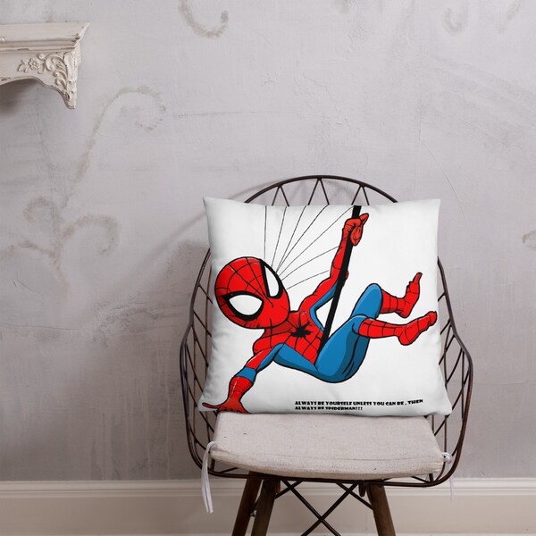 Spiderman Body Pillow Etsy UK