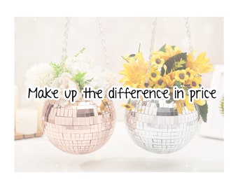 Make up the difference in price