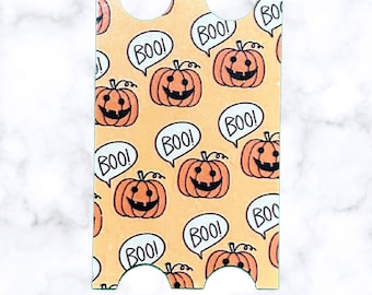 Halloween l Jesienny projekt l Dynia Boo vuse Naklejka - Uroczy projekt dla Vaperów - Wysokiej jakości naklejka winylowa - vuse alto - vape - naklejki