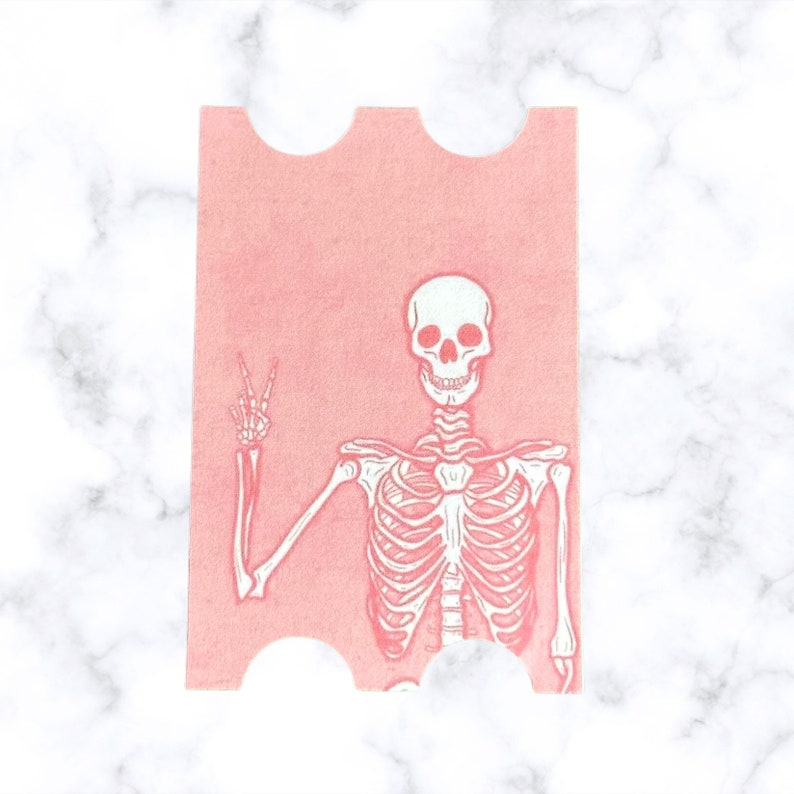 Halloween l skeleton vuse Decal - Adorable Design for Vapers - High-Quality Vinyl Sticker - vuse alto - vape - stickers image 1