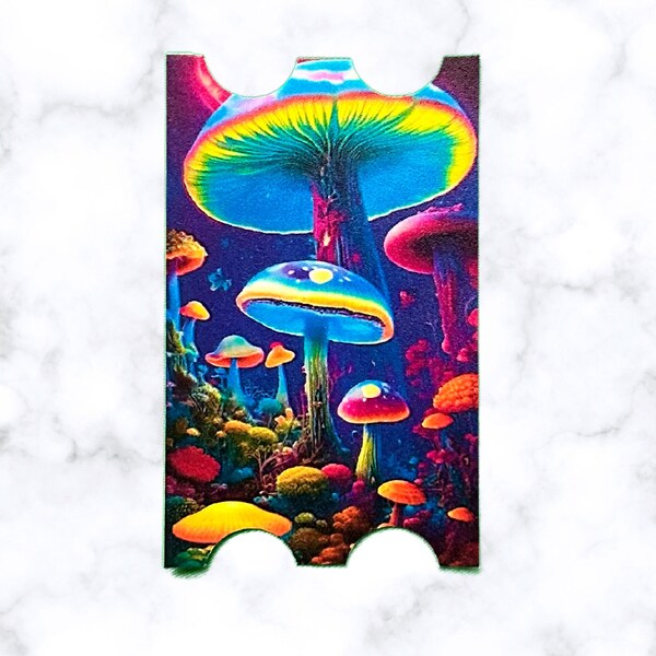 Groovy Hippie Mushroom  vuse Decal - Adorable Design for Vapers - High-Quality Vinyl Sticker - vuse alto - vape - stickers