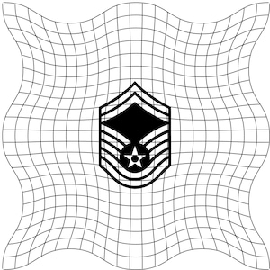 Rango de alistados de la Fuerza Aérea de EE. UU. - Sargento mayor senior Smsgt - Svg, Png Funciona en láser, Cricut o CnC