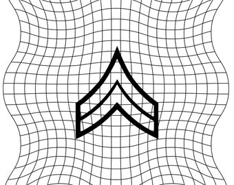 US Army Enlisted Rank SVG-bundel: veteraan CPL-logo (digitaal bestand)