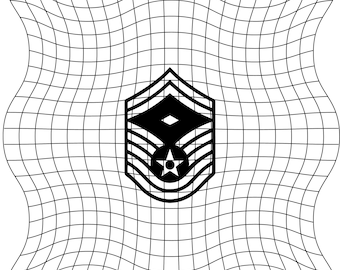 Senior Master Sergeant Rang: Amerikaanse luchtmacht - SVG, PNG (digitaal bestand)