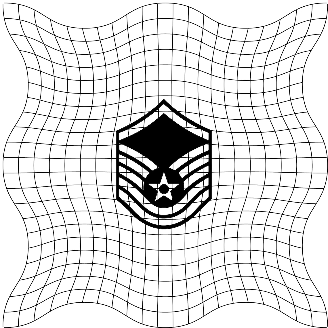 U.S. Air Force Enlisted Rank - Master Sergeant Msgt - Svg, Png Works on ...