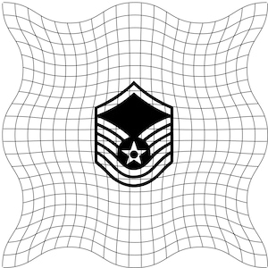 Rango de alistados de la Fuerza Aérea de EE. UU. - Sargento mayor Msgt - Svg, Png Funciona en láser, Cricut o CnC