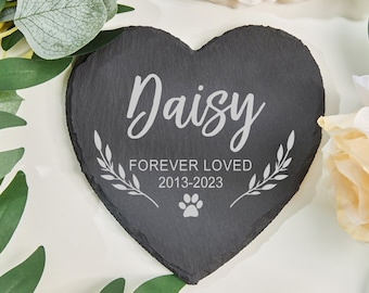 Dog Memorial Garden Stone,Pet Memorial Gift, In Memory, Dog Pet Loss, Bereavement Gift, Dog Stepping Stone, Outdoor Memorial stone,cat loss