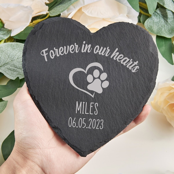 Pet Memorial Gift, Pet Memorial Stone, Personalized memorial stone, Cat memorial, Pet garden stone, Pet Grave Markers, Pet memorial plaque